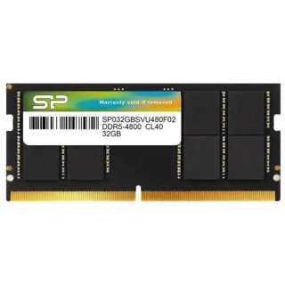 Silicon Power SP032GBSVU480F02 32 GB - 1 x 32GB, DDR5 262-pin SODIMM, 4800MT/s, CL40