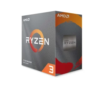 AMD Ryzen 3 3100 3rd Gen Quad-Core Desktop CPU Processor 3.6 GHz (Up to 3.9 GHz), AM4 Socket, Zen 2 Architecture, 4 Cores 8 Threads, 18 MB Cache, 65 W TDP, Includes Wraith Stealth Cooler – Value Budget PC Gaming & Productivity