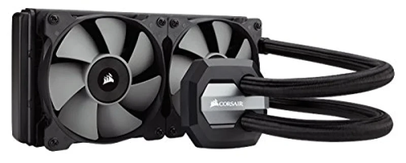 Corsair H100i v2 - 2435 RPM, 37.7 dB, AIO Watercooler, 240mm radiator - Featured Image