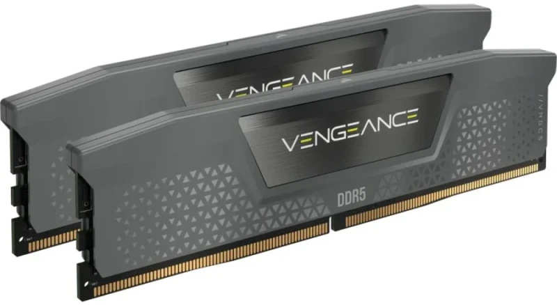 Corsair Vengeance 48 GB - 2 x 24GB, DDR5 288-pin DIMM, 6000MT/s, CL30, Black / Gray color - Featured Image