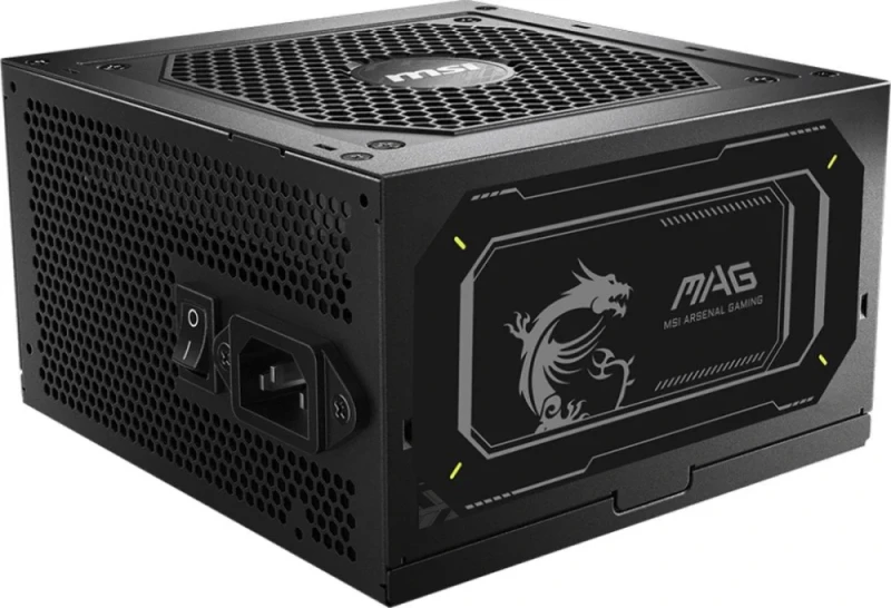MSI MAG A850GL PCIE5 II - 850 W ATX Power Supply, 80+ Gold, Fully Modular, Black Color - Featured Image