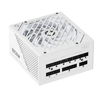 GameMax GX Pro Rampage - 1050 W ATX Power Supply, 80+ Platinum, Fully Modular, White Color