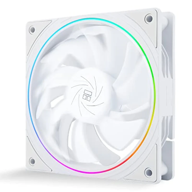 Thermalright TL-S12W X3 3-Pack - 120mm PWM fan, 23.2 dB, 47.6 CFM Airflow, 1500 RPM, White Color - Featured Image