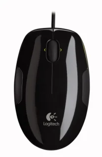 Logitech LS1 - Wired Laser Mouse, Black color