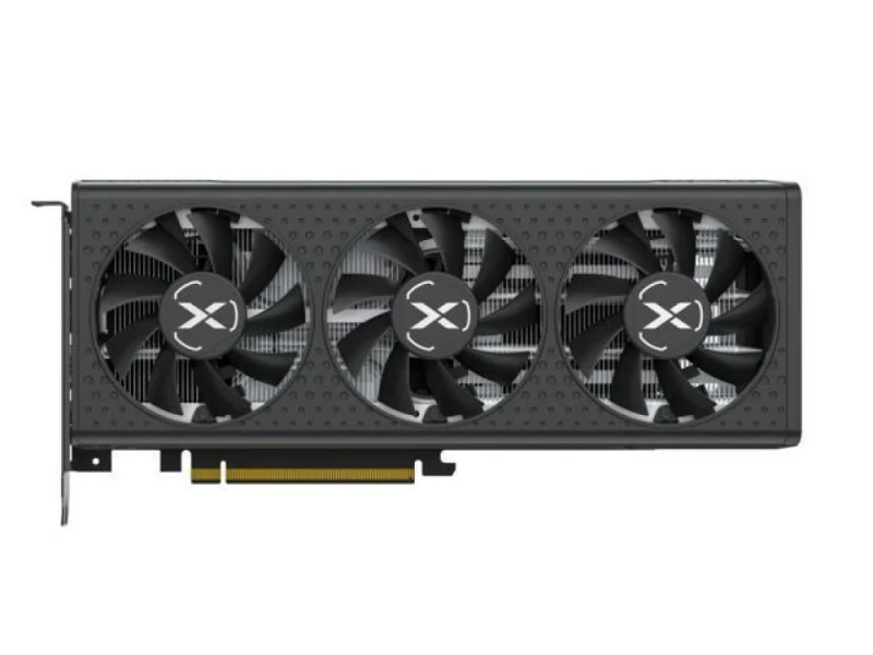 XFX Speedster QICK 308 Radeon RX 7600 Black Edition Graphics Card - 8GB GDDR6, RDNA 3, 2755MHz Boost Clock, PCIe 4.0, Triple Fan Cooling, 3x DisplayPort 2.1, HDMI 2.1, 128-bit, 272mm - Featured Image