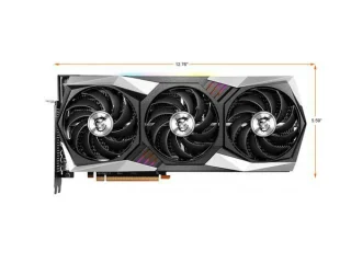 MSI Gaming Z Trio Radeon RX 6800 XT Graphics Card - 16GB GDDR6, RDNA 2, 2310MHz Boost Clock, PCIe 4.0, Tri Frozr 2 Triple Fan Cooling, RGB Mystic Light, 3x DisplayPort 1.4, HDMI 2.1, 256-bit, 324mm