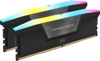 Corsair Vengeance RGB 32 GB - 2 x 16GB, DDR5 288-pin DIMM, 6800MT/s, CL40, Black color