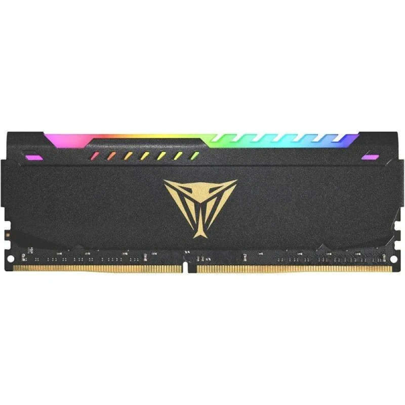 Patriot Viper Steel RGB 16 GB - 1 x 16GB, DDR4 288-pin DIMM, 3600MT/s, CL20, Black color - Featured Image
