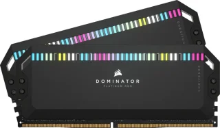 Corsair Dominator Platinum RGB 64 GB - 2 x 32GB, DDR5 288-pin DIMM, 5600MT/s, CL40, Black color