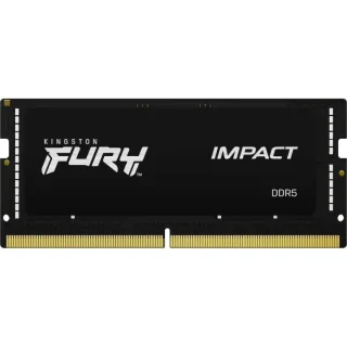 Kingston FURY Impact 16 GB - 1 x 16GB, DDR5 288-pin DIMM, 6000MT/s, CL38, Black color