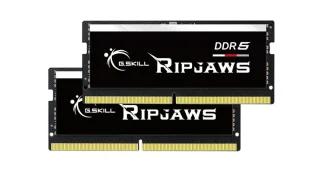 G.Skill Ripjaws 32 GB - 2 x 16GB, DDR5 288-pin DIMM, 5600MT/s, CL46, Black color