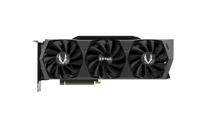 ZOTAC GAMING GeForce RTX 3080 Trinity OC LHR 10GB Graphics Card – NVIDIA GeForce RTX 3080 GPU, 10GB GDDR6X, 8704 CUDA Cores, 320-bit Memory Bus, PCIe 4.0 x16, IceStorm 2.0 Triple Fan Cooling, 318mm Length, 3x DisplayPort 1.4a + HDMI 2.1, RGB Lighting, 320W TDP, Gray - Featured Image