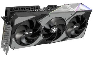Inno3D iChill X3 GeForce RTX 5070 Ti 16GB Graphics Card – NVIDIA GeForce RTX 5070 Ti GPU, 16 GB GDDR7, 8960 CUDA Cores, PCIe 5.0 x16, Triple Fan iChill X3 Cooling, 334 mm Length, 3x DisplayPort 2.1b + HDMI 2.1b, 256-bit Memory Bus, Black/Grey