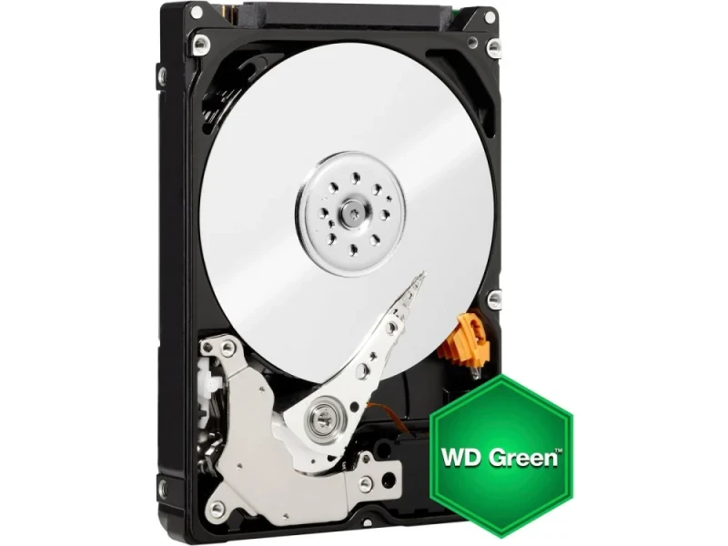 Western Digital Green - 2 TB 5900 RPM, SATA 6.0 Gb/s, 2.5", 8 MB Cache memory - Featured Image