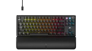 Corsair K70 PRO TKL PBT - Gaming Wired Keyboard, Corsair MGX V2 Switches, RGB Backlit, Tenkeyless, Black Color