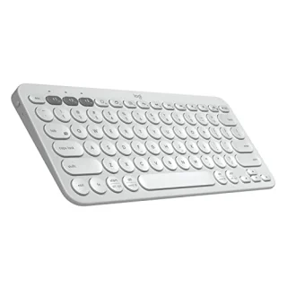 Logitech K380 - Standard Bluetooth Wireless Keyboard, Tenkeyless, White Color