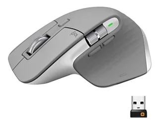 Logitech MX Master 3 - Wireless Laser Mouse, 4000 DPI, Silver color