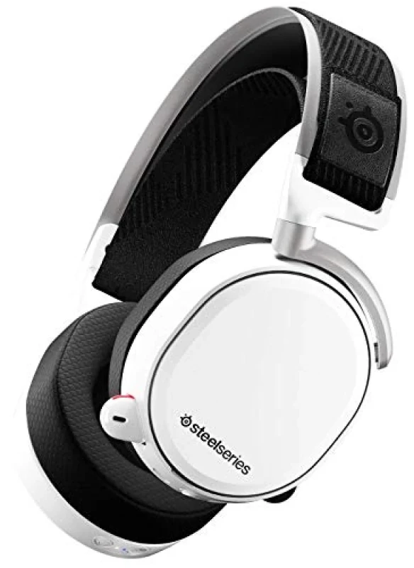 SteelSeries Arctis Pro Wireless - Gaming headset, Wireless, Microphone, 10Hz-40kHz, White Color - Featured Image
