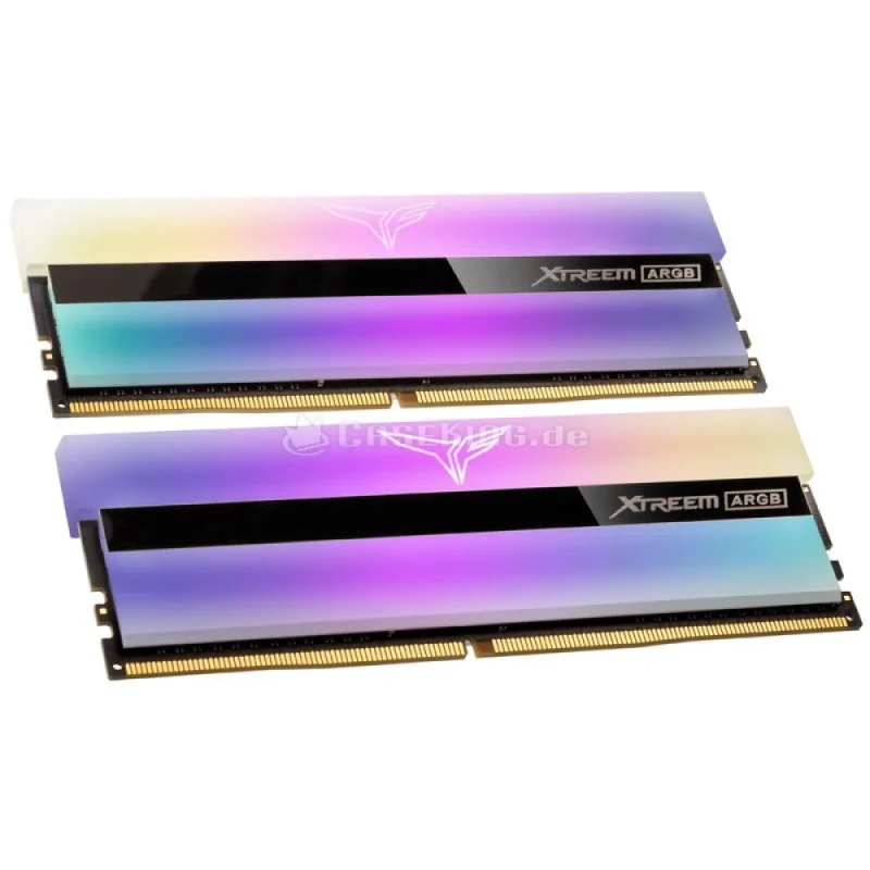 TEAMGROUP T-Force Xtreem ARGB 16 GB - 2 x 8GB, DDR4 288-pin DIMM, 3200MT/s, CL16, White color - Featured Image