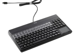 HP FK221AT#ABA - Mini Wired Keyboard, Black Color