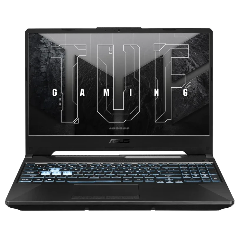 ASUS TUF Gaming A15 (FA506NCG-78512B5W) 15.6" FHD 144Hz Gaming Laptop – AMD Ryzen 7 7445HS Processor, 8 GB DDR5 RAM, 512 GB NVMe PCIe 4.0 SSD, NVIDIA GeForce RTX 3050 4 GB GDDR6 Graphics, 15.6″ Full HD (1920x1080) IPS Display, Windows 11 Home, Wi-Fi 6 & Bluetooth, RJ45 LAN, USB-C & USB-A Ports, RGB Backlit Keyboard - Featured Image