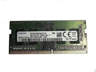 Samsung 4GB DDR4-3200 (PC4-25600) Laptop SO-DIMM Memory Module – 4 GB DDR4 SO-DIMM, 3200 MT/s Speed, 1.2 V Low-Voltage JEDEC Standard RAM for Notebooks, Mini PCs & System Memory Upgrade