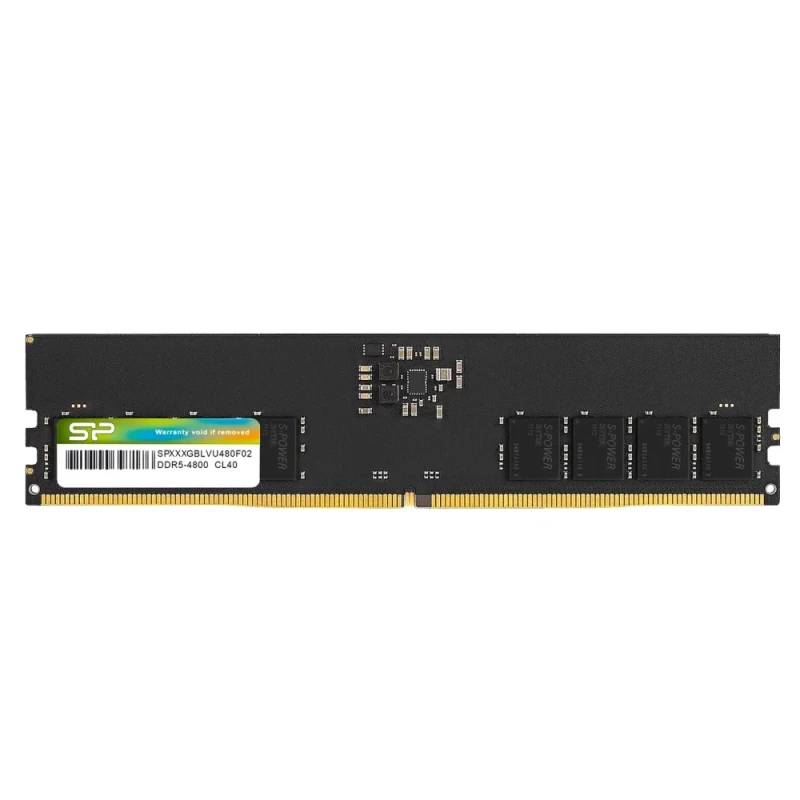 SP 32GB DDR5-4800 (PC5-38400) Desktop DIMM Memory Module – 32 GB DDR5-4800 288-Pin UDIMM, 4800 MT/s Speed, JEDEC Standard, 1.1 V Low-Voltage, Non-ECC Unbuffered RAM for Desktop PC Performance Upgrade - Featured Image
