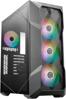 Cooler Master MasterBox TD500 MAX Mid-Tower ATX Gaming PC Case – Includes Pre-Installed 360 mm AIO & 850 W PSU, Tempered Glass Side Panel, ARGB Fans & High-Airflow Mesh, USB-C & USB-A Front I/O, Supports ATX/mATX/ITX, Up to 380 mm GPU & 360 mm Radiators