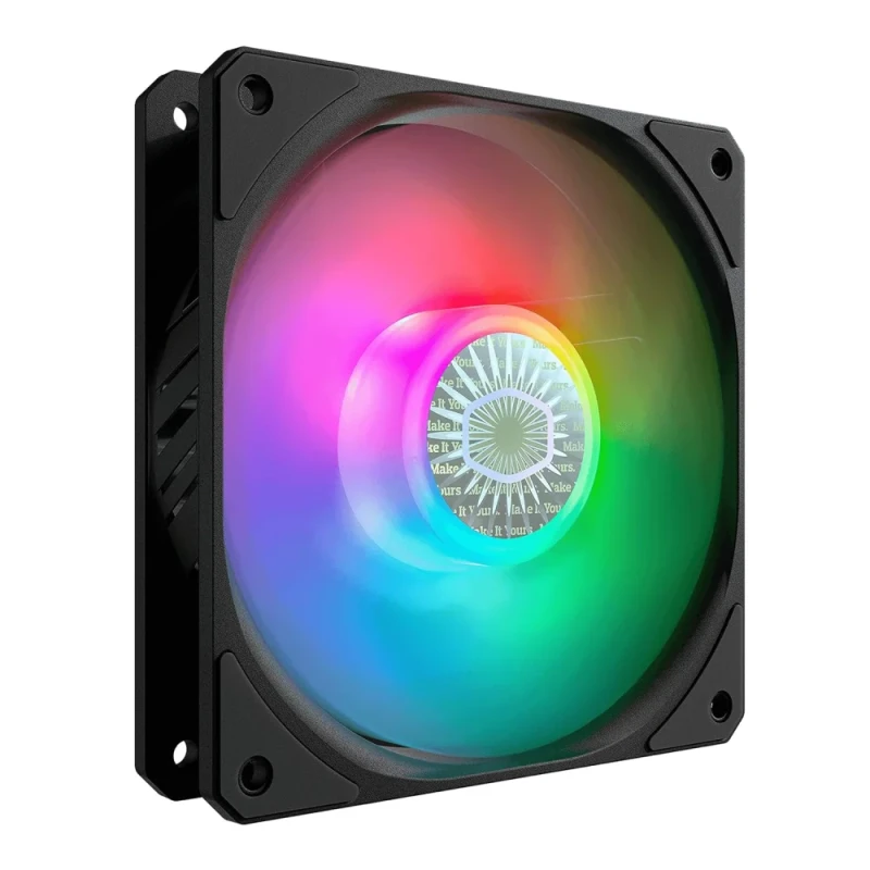 Cooler Master SickleFlow 120 ARGB (MFX-B2DN-18NPA-R1) – 120 mm Addressable RGB Case Fan, Rifle Bearing, 650–1800 RPM PWM, 62 CFM Airflow, 2.5 mmH₂O Static Pressure, ARGB 3-Pin + 4-Pin PWM Connectors, 8–27 dBA Noise, 120x120x25 mm High-Performance PC Cooling Fan for Cases & Radiators - Featured Image