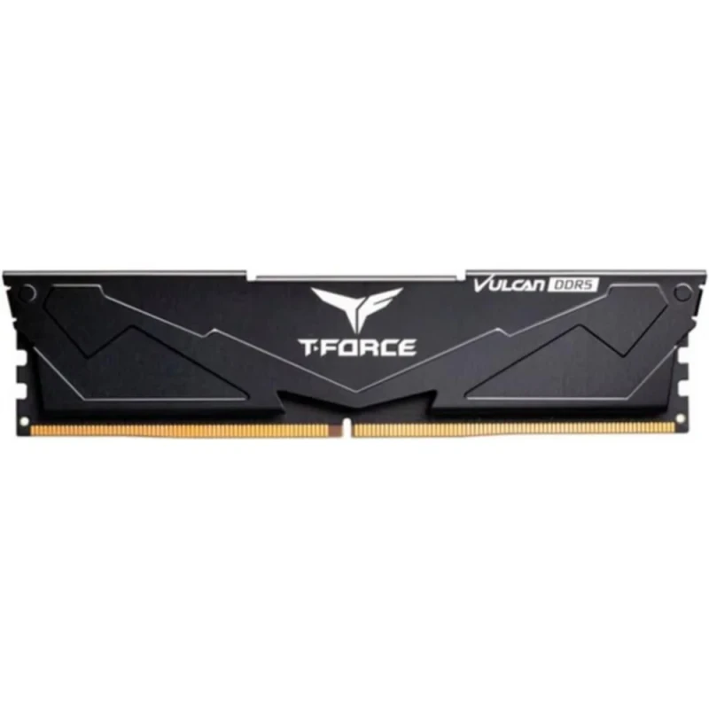 TEAMGROUP T-Force Vulcan 16 GB - 1 x 16GB, DDR5 288-pin DIMM, 5200MT/s, CL40, Black color - Featured Image