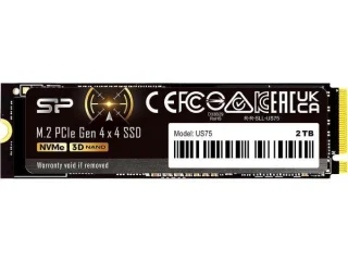 Silicon Power US75 - 2 TB SSD, M.2 PCIe 4.0 X4, M.2-2280