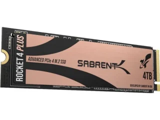 Sabrent Rocket 4 Plus - 4 TB SSD, M.2 PCIe 4.0 X4, M.2-2280