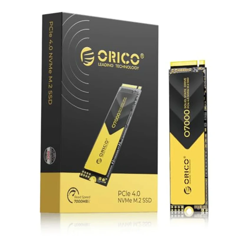 Orico O7000 - 2 TB SSD, M.2 PCIe 4.0 X4, M.2-2280 - Featured Image