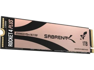 Sabrent Rocket 4 Plus - 1 TB SSD, M.2 PCIe 4.0 X4, M.2-2280