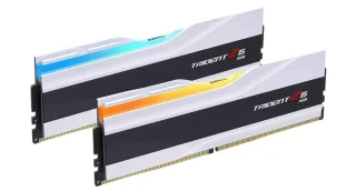 G.Skill Trident Z5 RGB 32 GB - 2 x 16GB, DDR5 288-pin DIMM, 7200MT/s, CL34, Black / White color