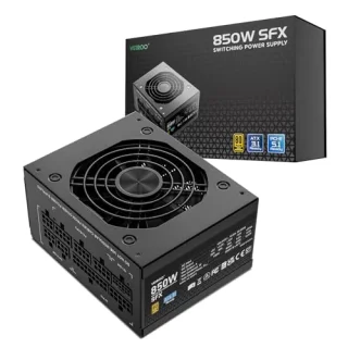 Vetroo CP-PSU-VT-850W-SFX (BK) - 850 W SFX Power Supply, 80+ Gold, Fully Modular, Black Color