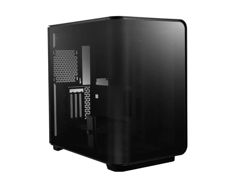 MSI MEG MAESTRO 700L PZ Premium Mid-Tower Gaming PC Case – E-ATX/ATX/Micro-ATX/Mini-ITX Support, Panoramic Tempered Glass Design, Dual-Chamber Layout, Supports 3x 360mm Radiators, 430mm GPU Clearance, USB 3.2 Gen 2x2 Type-C Front I/O, Model 306-7G25L21-W57 (EAN 4711377144612) - Featured Image