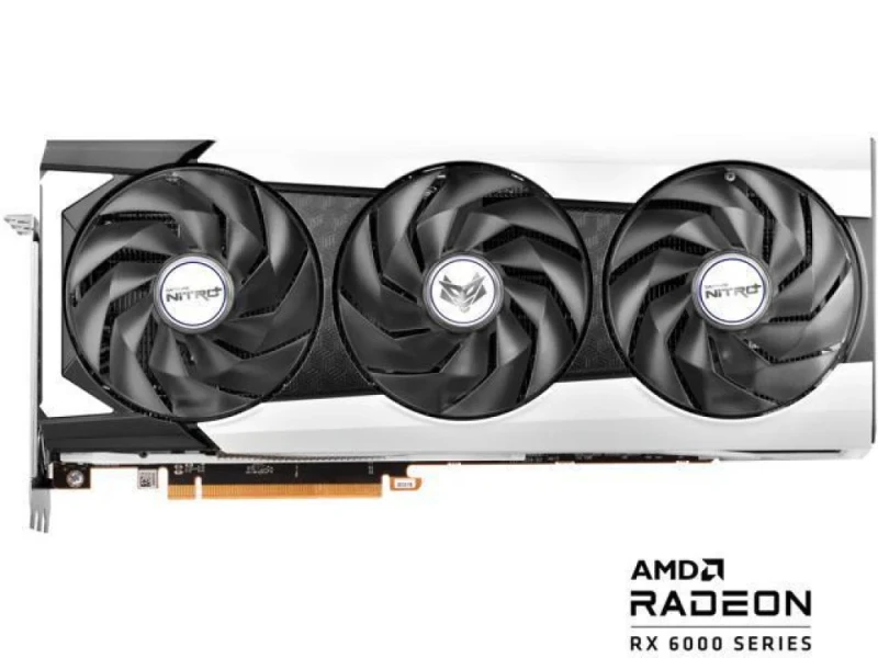 Sapphire NITRO+ PURE Radeon RX 6950 XT 16GB Graphics Card - 16GB GDDR6, 256-bit, RDNA 2, Triple-Fan Tri-X Cooling, 2435MHz Boost Clock (OC BIOS), PCIe 4.0 x16, 3x DisplayPort 1.4a + HDMI 2.1, 320mm White/Black Gaming GPU - Featured Image