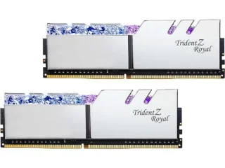 G.Skill Trident Z Royal 32 GB - 2 x 16GB, DDR4 288-pin DIMM, 3600MT/s, CL18, Silver color