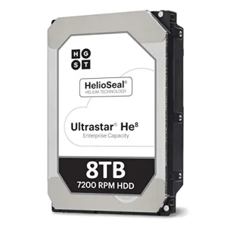 Hitachi Ultrastar He8 - 8 TB 7200 RPM, SATA 6.0 Gb/s, 3.5", 128 MB Cache memory