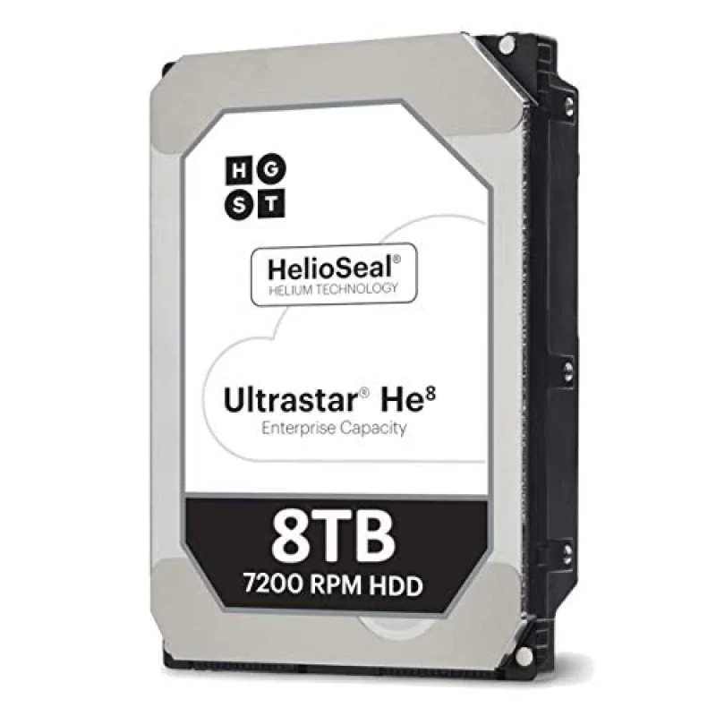 Hitachi Ultrastar He8 - 8 TB 7200 RPM, SATA 6.0 Gb/s, 3.5", 128 MB Cache memory - Featured Image