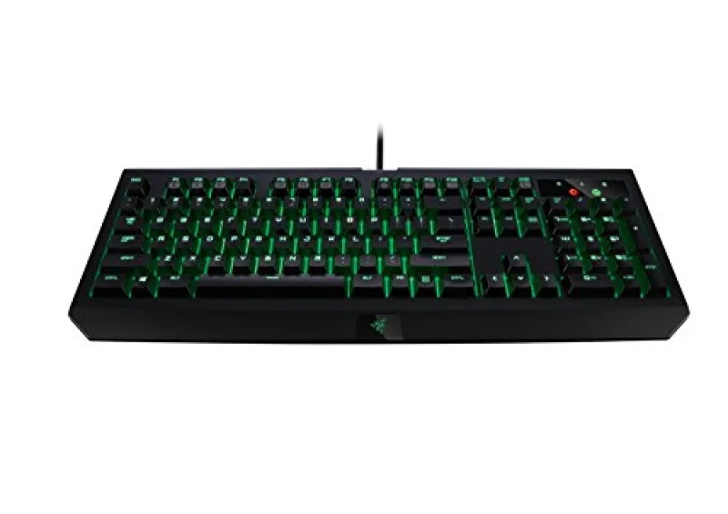 Razer BlackWidow Ultimate 2016 - Standard Wired Keyboard, Razer Green Switches, Green Backlit, Black Color - Featured Image