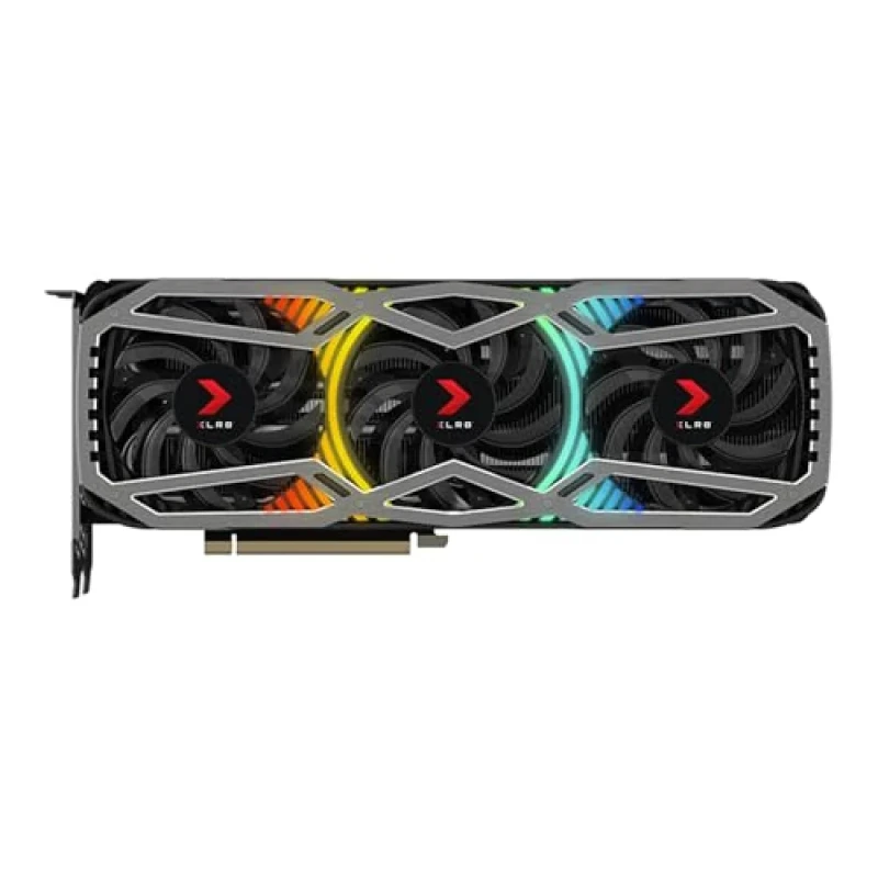 PNY XLR8 Gaming REVEL EPIC-X RGB GeForce RTX 3080 12GB LHR Graphics Card – 12GB GDDR6X, 384-bit, 1710MHz Boost Clock, PCIe 4.0, Triple-Fan RGB Cooling, 3x DisplayPort 1.4a + HDMI 2.1, 294mm, 750W Minimum PSU - Featured Image