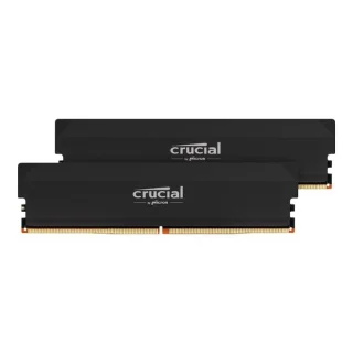 Crucial Pro 32 GB - 2 x 16GB, DDR5 288-pin DIMM, 6400MT/s, CL38, Black color