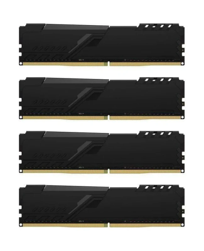 Kingston FURY Beast 128 GB - 4 x 32GB, DDR4 288-pin DIMM, 3600MT/s, CL18, Black color - Featured Image