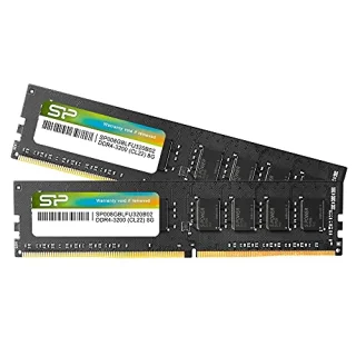 Silicon Power SP016GBLFU320B22 16 GB - 2 x 8GB, DDR4 288-pin DIMM, 3200MT/s, CL22