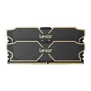 Lexar THOR OC 32 GB - 2 x 16GB, DDR5 288-pin DIMM, 6000MT/s, CL32, Black / Gold color