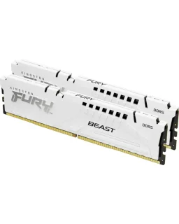 Kingston FURY Beast 32 GB - 2 x 16GB, DDR5 288-pin DIMM, 6000MT/s, CL36, White color