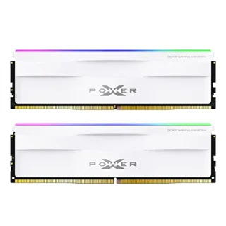 Silicon Power XPOWER Zenith RGB Gaming 64 GB - 2 x 32GB, DDR5 288-pin DIMM, 6000MT/s, CL30, White color