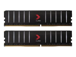 PNY XLR8 Gaming Low Profile 32 GB - 2 x 16GB, DDR4 288-pin DIMM, 3200MT/s, CL16, Black / Red color